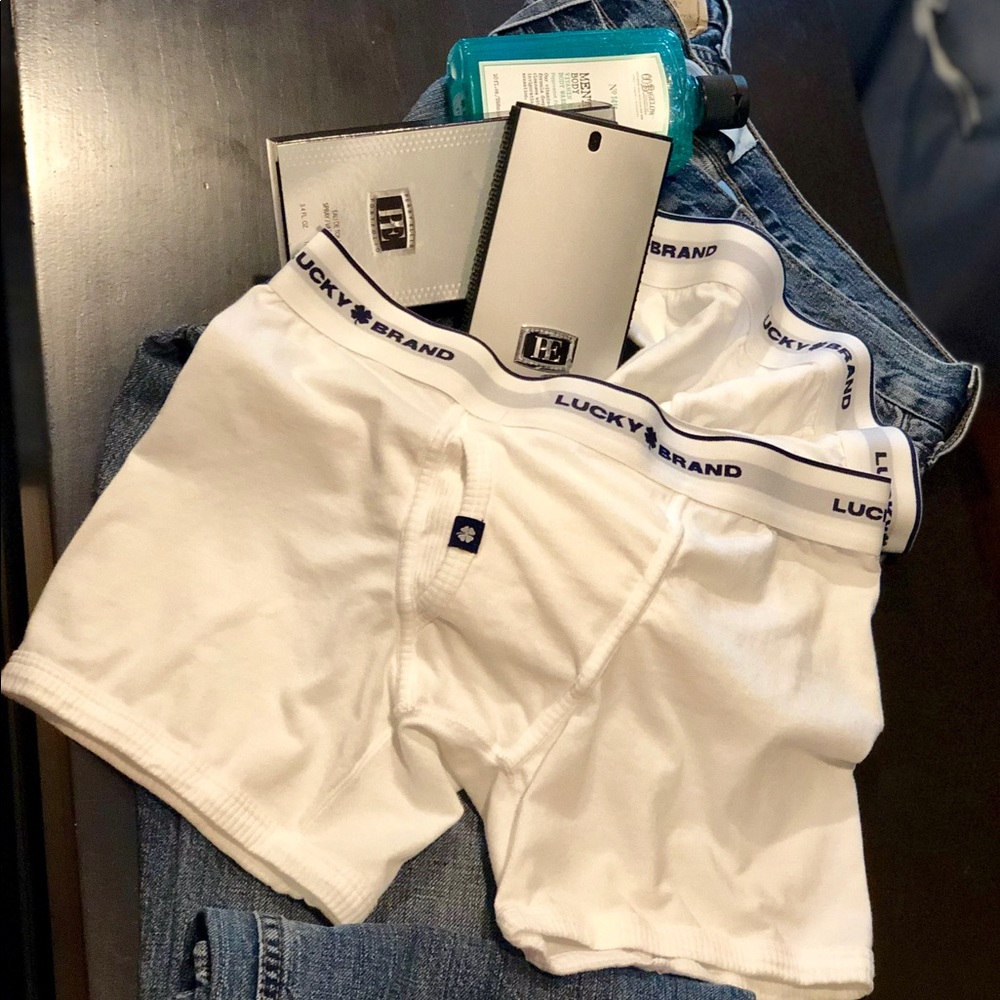 Lucky ☘️ Brand - White Boxer Briefs - Like New